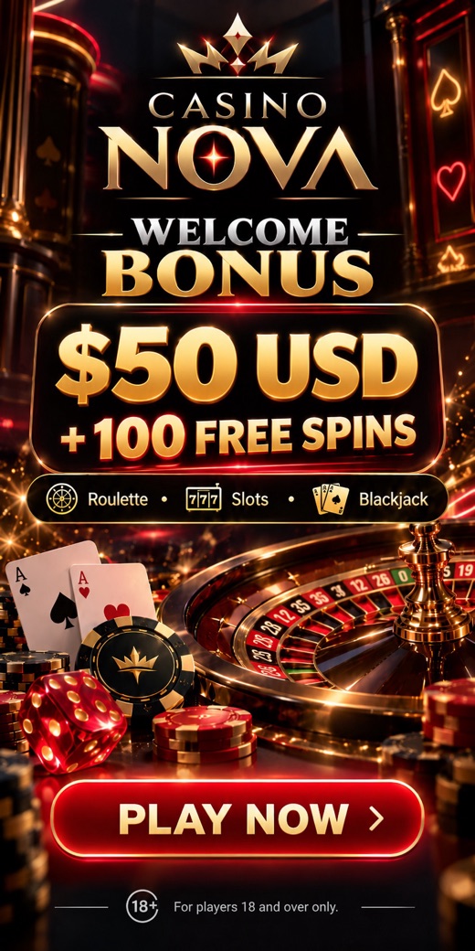 Casino Nova welcome bonus